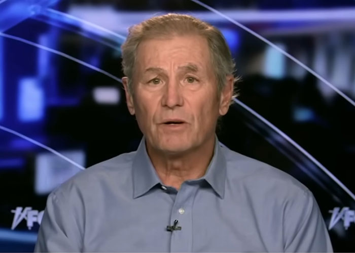 FBI official in a blue shirt speaking on camera, discussing new insights about Nancy Guthrie disappearance case.