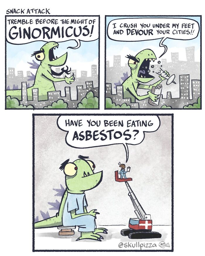 This Artist Turns Dark Humor And Strange Creatures Into Surprisingly Funny Comics (29 Pics)