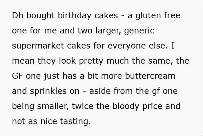 Greedy Lady Eats SIL&rsquo;s Gluten-Free Cake As It &ldquo;Looks Better,&rdquo; Sparks Drama As Hubby Scolds Her