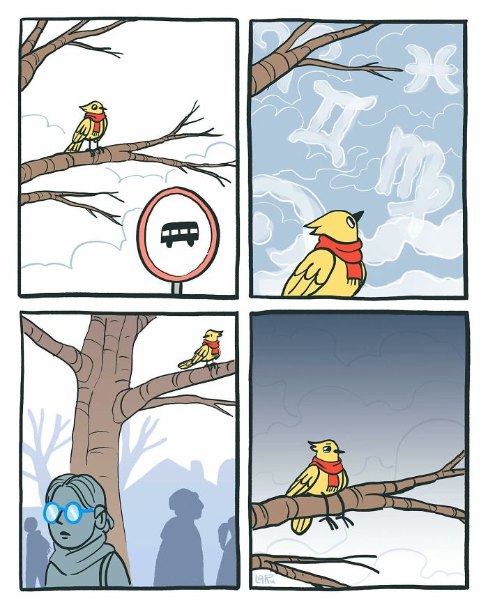 The Bird Office Saga Ends with 60 New Comics By Lark About Birds Working For A Boss Cat