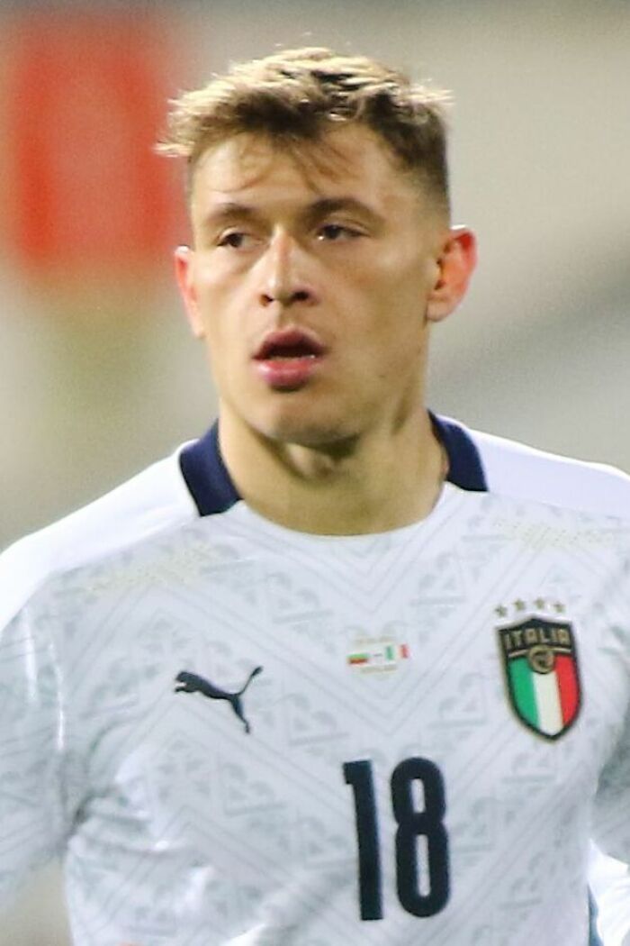 Italian Footballer Nicolò Barella, 29