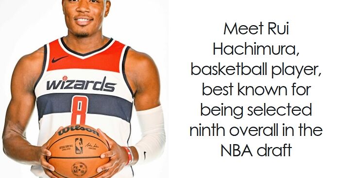 Rui Hachimura: Bio And Career Highlights
