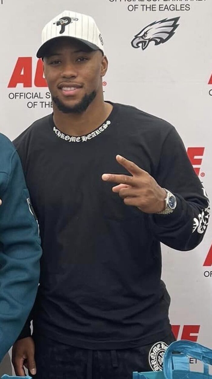 American Football Player Saquon Barkley, 29