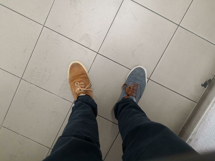 I Just Spent Over An Hour In Traffic On My Way To Work. Only Then I Looked Down