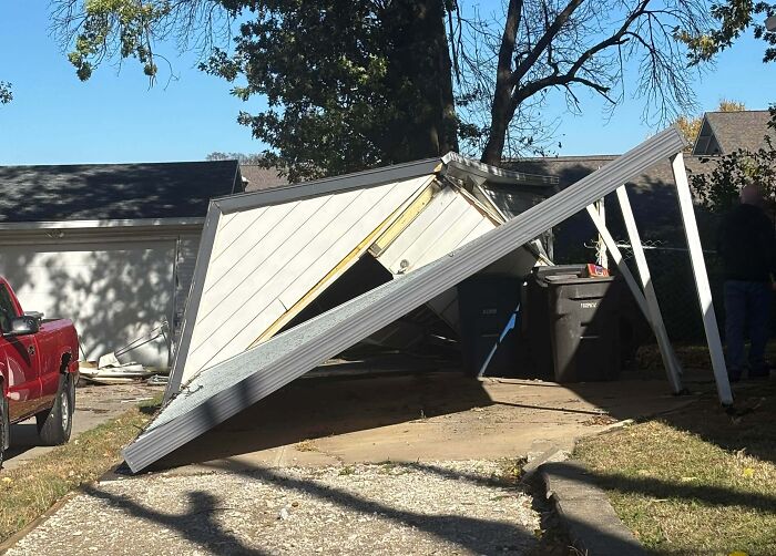 A Drunk Driver Drove Right Through My Garage!