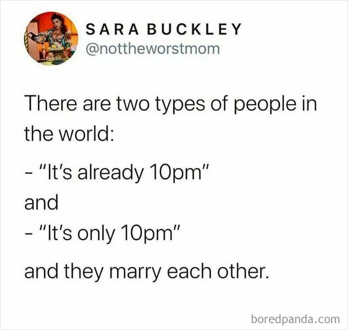 Marriage meme showing two types of people with different views on time who end up marrying each other humorously chaotic couple meme
