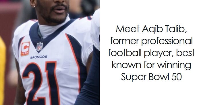 Aqib Talib: Bio And Career Highlights