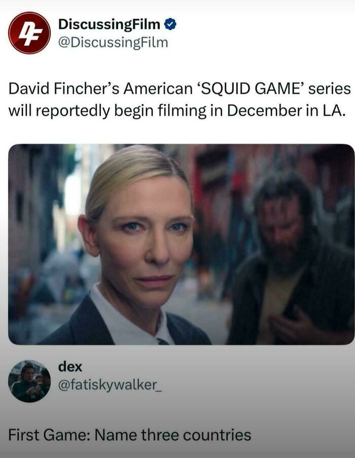 A meme with a news update about Squid Game and a user comment that needs someone to explain the joke.