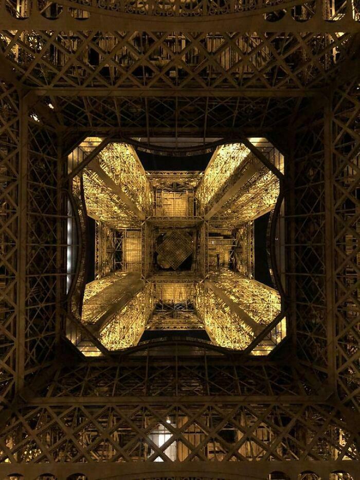 Underside Of Eiffel Tower