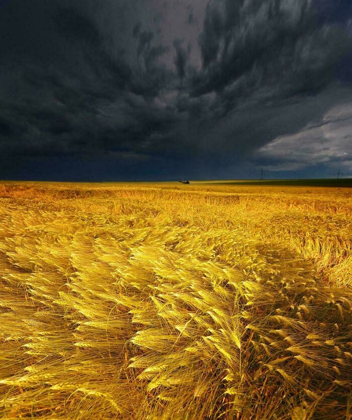 Storm In Wetterau, Germany
