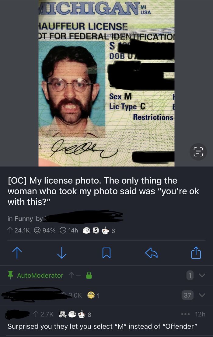 Op Renews His License