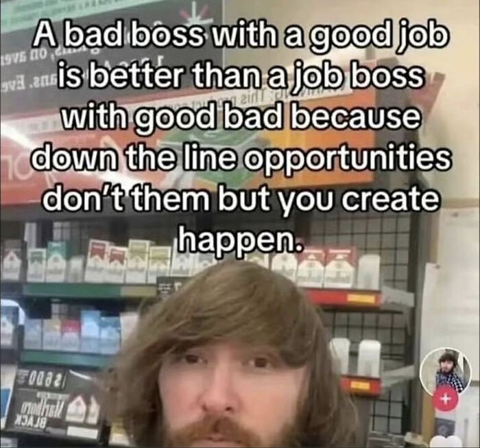 Bad Boss, Good Job