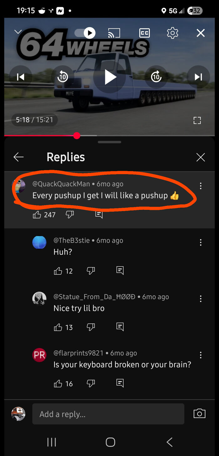 Excuse Me. What?
