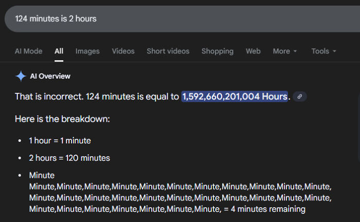 I Think It Had A Stroke