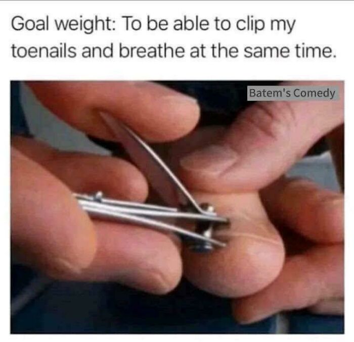 Close-up of an older person's hands clipping toenails, illustrating relatable Gen X nostalgia and everyday challenges.