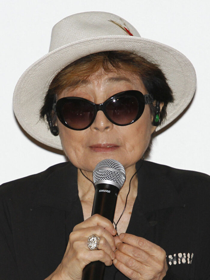Japanese-American Multimedia Artist and Musician Yoko Ono, 93