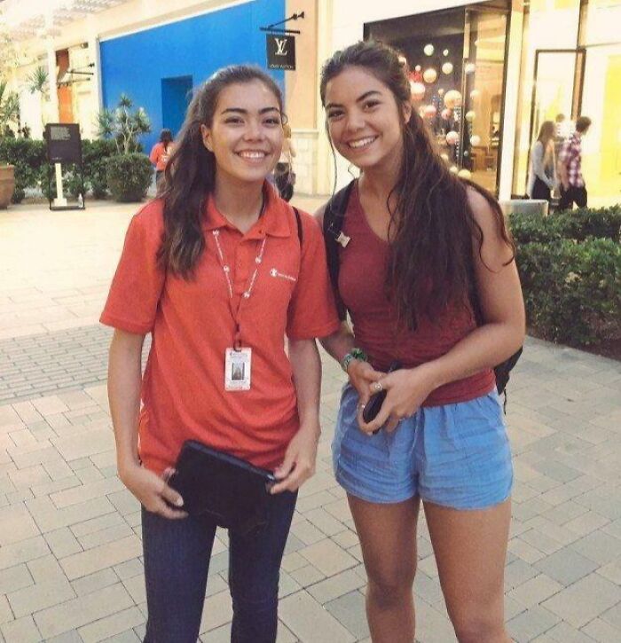 It's Gotta Be Weird To Go To The Mall One Day And Run Into... Yourself