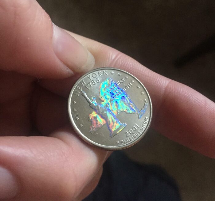 I Got A Holographic Quarter In My Change!