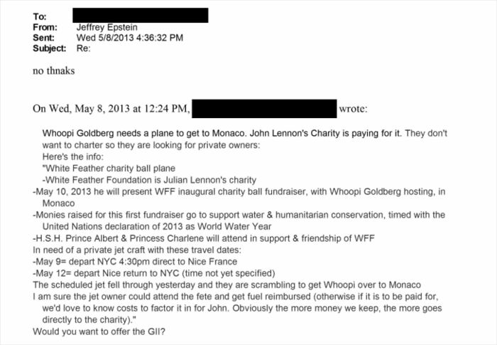 Whoopi Goldberg Explains Why Her Name Is In The Epstein Files, But Many Don't Believe Her Whoopi Goldberg Explains Why Her Name Is In The Epstein Files, But Many Don't Believe Her