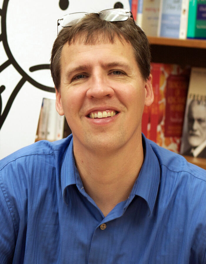 American Author and Illustrator Jeff Kinney, 55