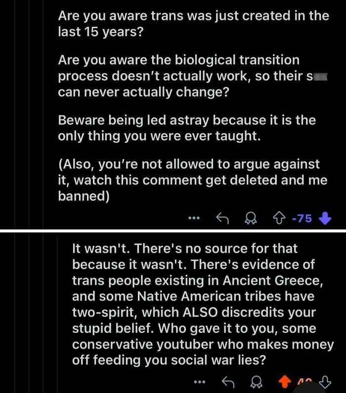 “Are You Aware Trans Was Just Created In The Last 15 Years?”