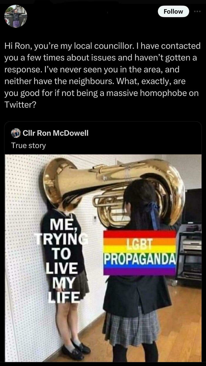 Have You Tried Doing Your Job Instead Of Being An A-Hole, Ron?