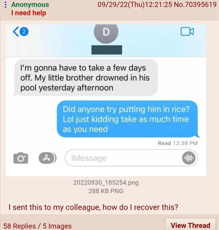 Any Theories For This Situation?