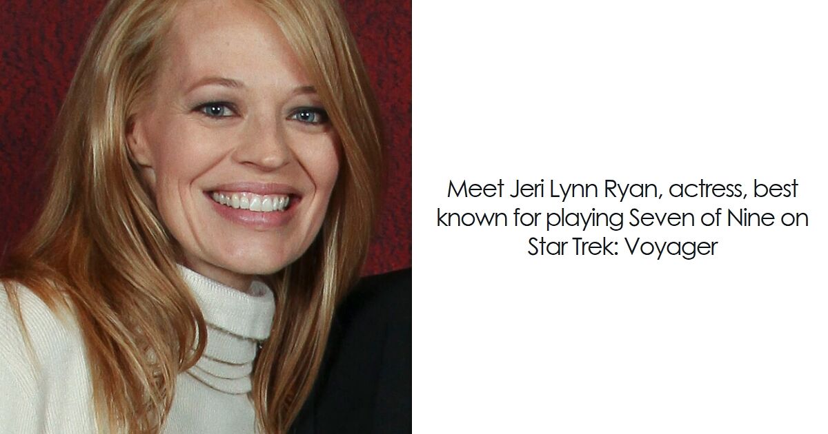 Jeri Ryan: Bio And Career Highlights | Bored Panda