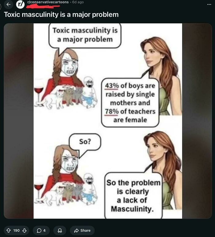 Meme depicting an angry incel shamed online about toxic masculinity and lack of masculinity issues.