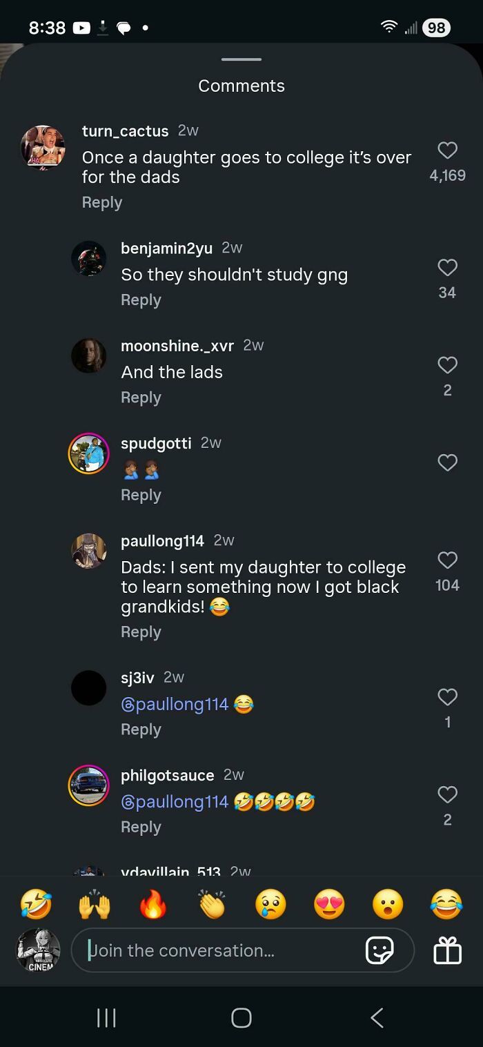 Social media comments thread showing reactions and replies related to angry incels shamed online on a mobile screen.
