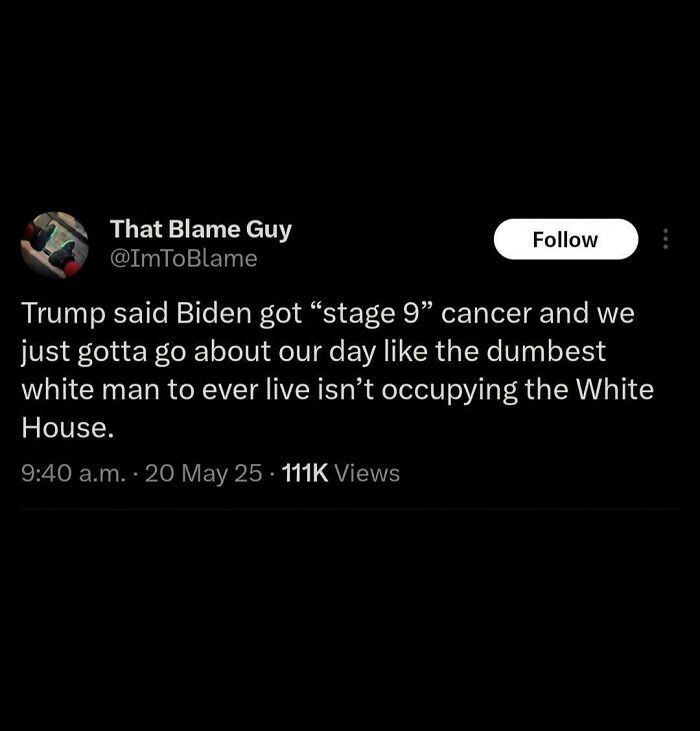 Tweet from Black Twitter humorously criticizing political figures, part of hilarious and relatable posts that might improve your day.