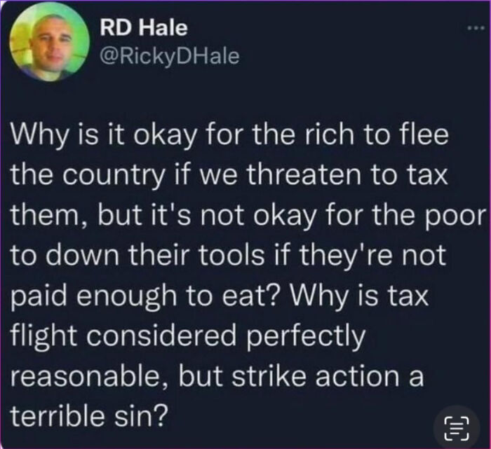 The Question Isn't Whether Rich People Are Evil Or Not. Only If They Became Evil Because They Got Rich, Or If They Got Rich Because They Were Evil