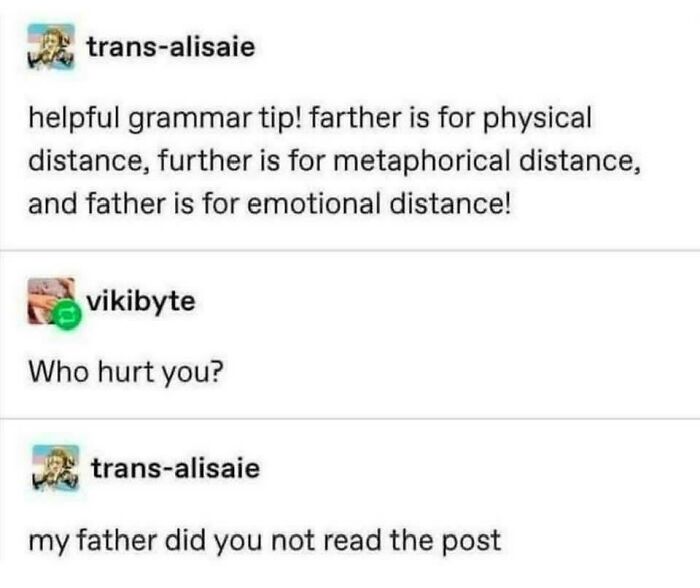 So That's What Fathers Are For, I Always Wondered