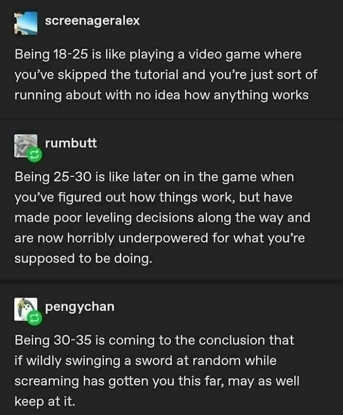 After 35 You Can Always Just Wish For The Sweet Releass