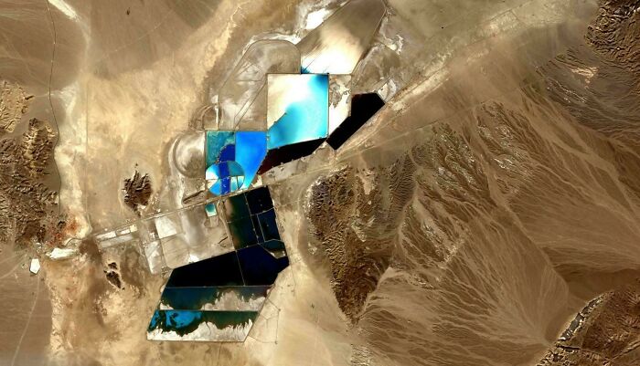 America's Only Lithium Mine, From Space
