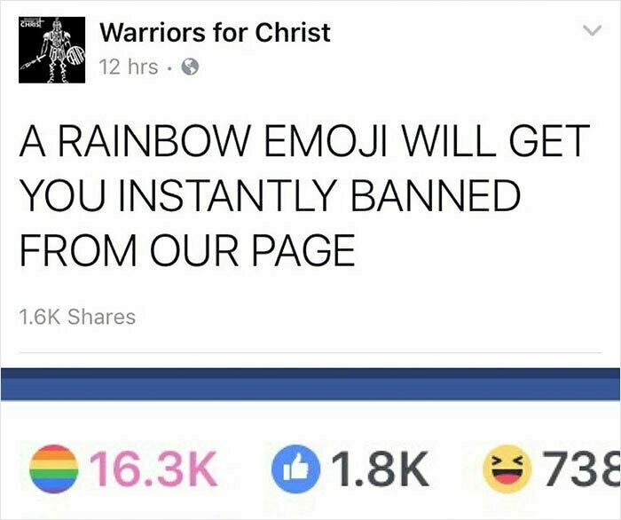 Oopsie My Hand Slipped On The Rainbow Emoji