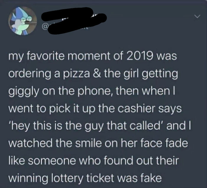 Relatable memes about a funny phone order story showing awkward social interactions.