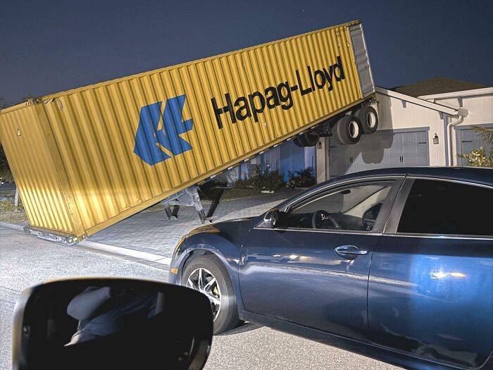 Loaded The Heavy Stuff First, Tipped Over The Trailer