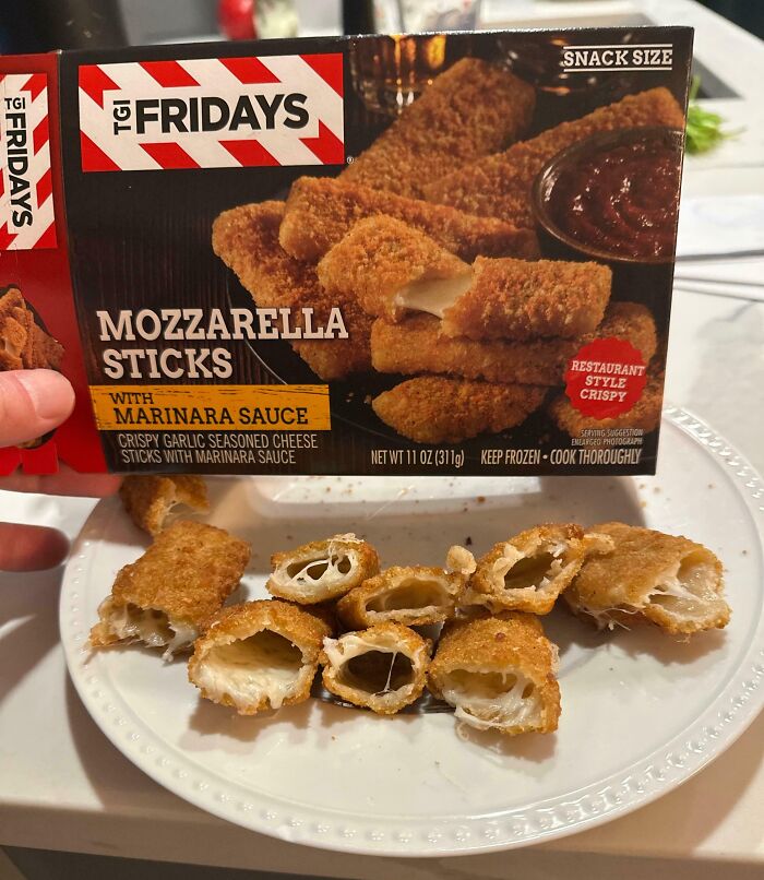 Empty Mozzarella Sticks