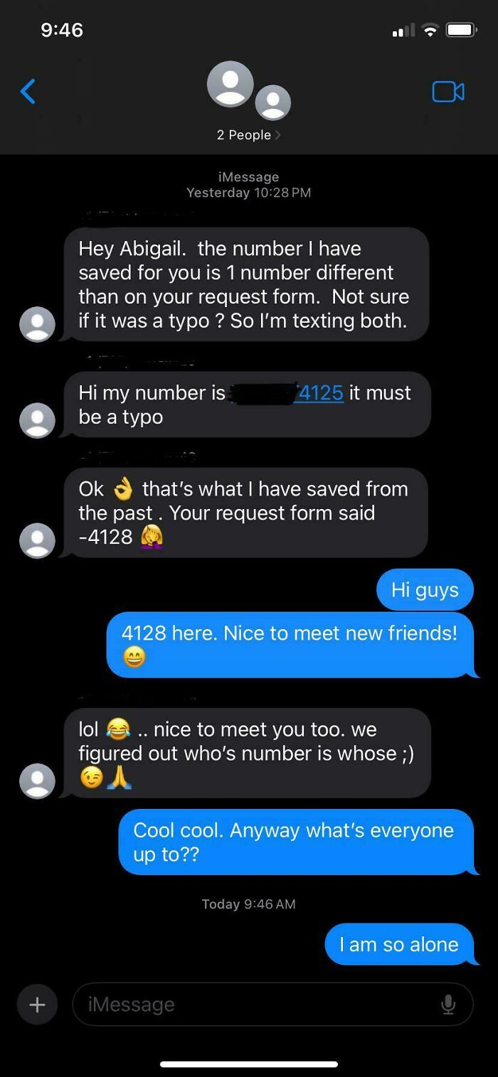 Just When You Thought You Made Some New Friends…