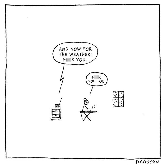 These Dark, Witty Comics By Hugleikur Dagsson Serve Humor With A Sharp, Unexpected Bite