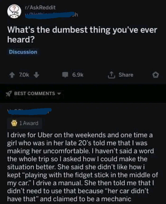 The *fidget Stick* Was Bothersome