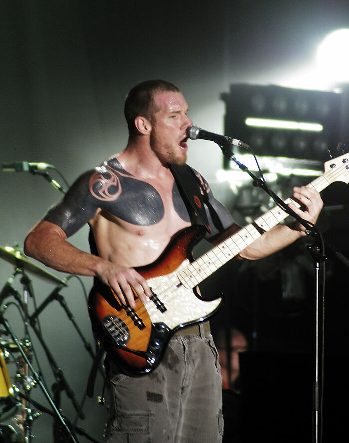 American Bass Player Tim Commerford, 58