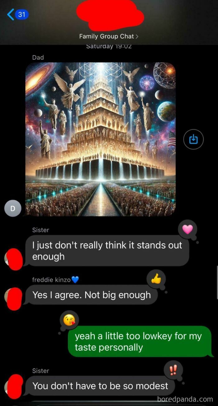 My Dad Daydreaming About His Future Grave Monument