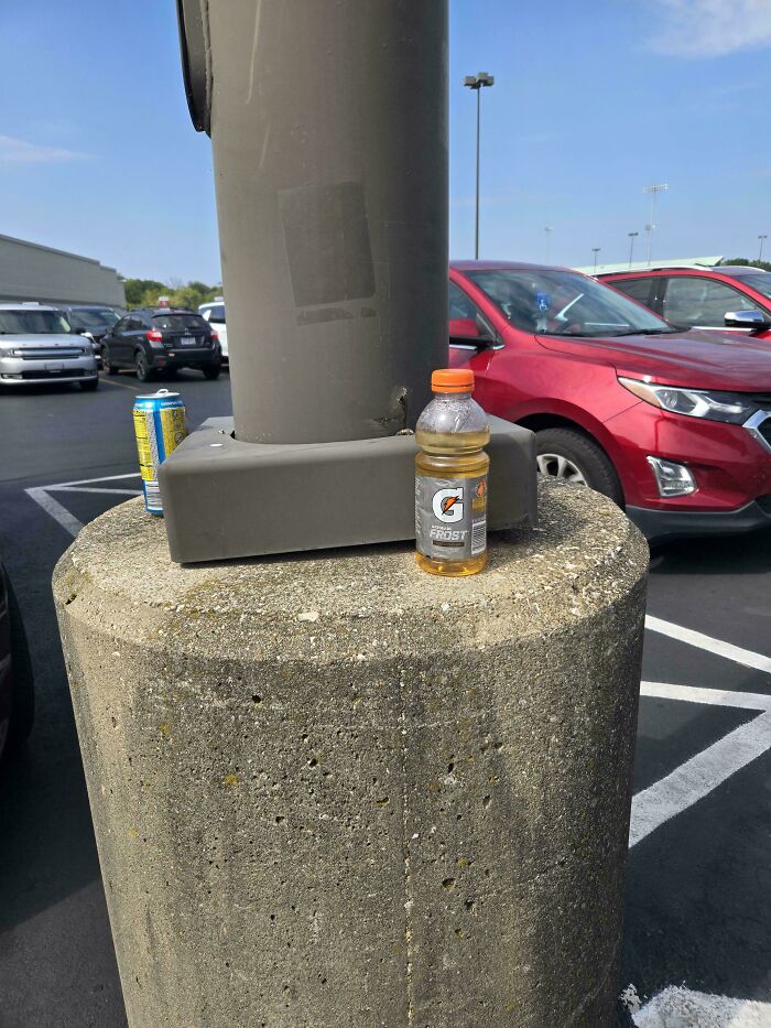 Leaving Your Piss Bottle In The Mall Parking Lot
