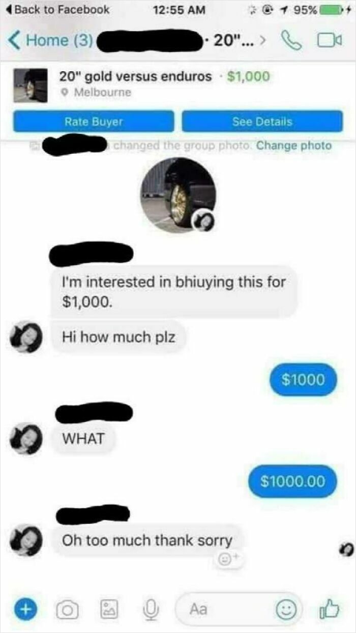 There Was An Attempt To Sell A Product