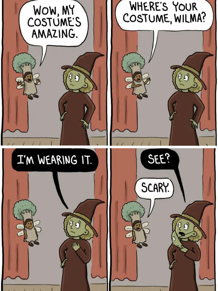 Os feitiços de uma bruxa nunca dão certo nestas 43 histórias em quadrinhos hilariantes de Caroline Carrington