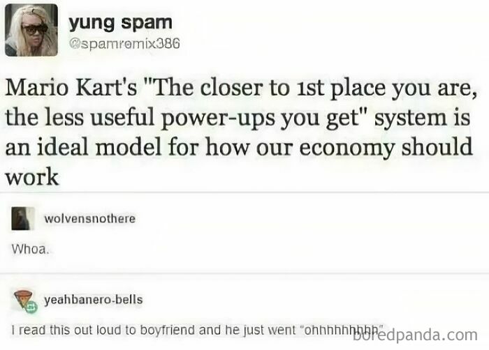 I Support The Mario Kart Economic Model, And So Should You! Xd