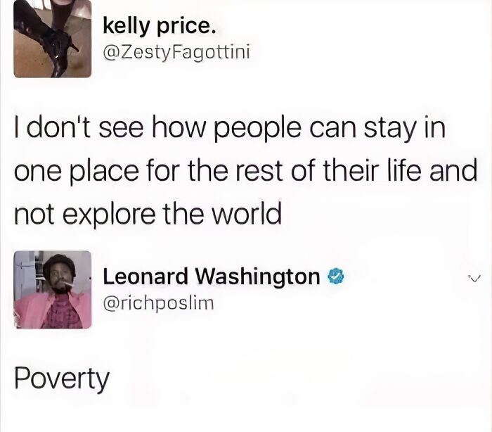 If You're Wondering This Is How Privilege Works, We're So Used To Our Own Privilege We Can't Even Fathom That Not Everyone Else Has The Same Privilege