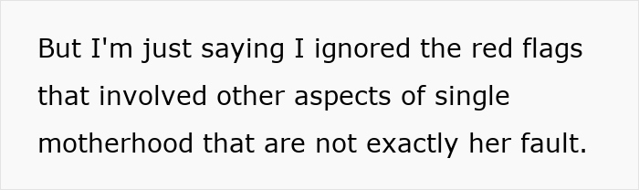 Man reflecting on challenges of dating as a man with a single mom, acknowledging ignored red flags and complexities.
